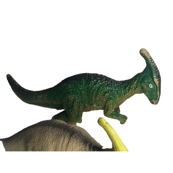 Mixed Lot Hard Plastic Dinosaurs Small Action Figure Toys Animals Lot of 4 - Picture 3 of 11